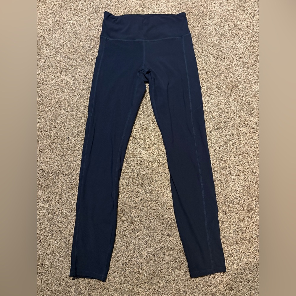 Vuori Navy Leggings